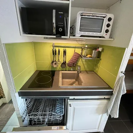 In Out 5 Personnes Vue Cime Caron Apartament